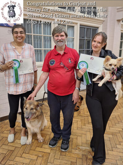 September 2024: Lacey &amp; Zara-Silver Award